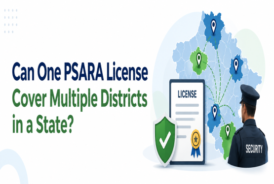 Can One PSARA License Cover Multiple Districts in a State?
