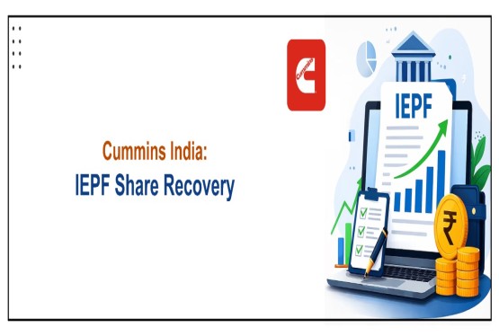Cummins India Ltd / Recovery of Shares from IEPF 