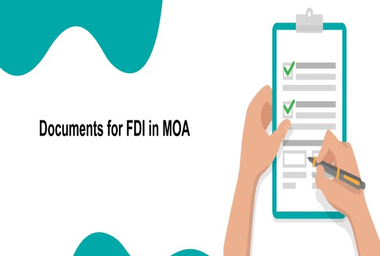 Documents for FDI Reporting in Case of Subscription to MOA