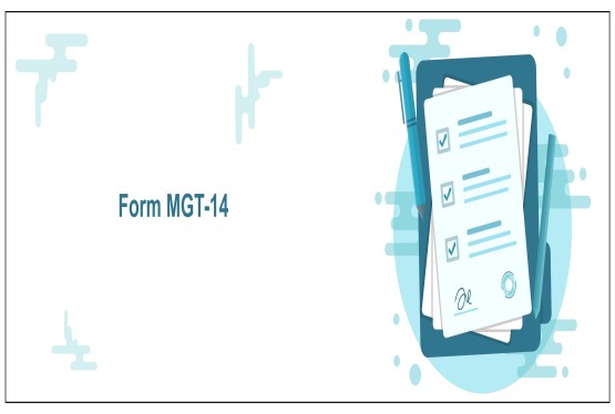 What is the penalty for not filing Form MGT-14 on time with ROC ?