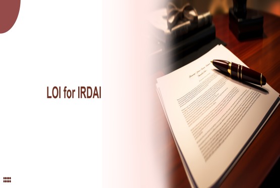 Letter of Intent (LOI) for IRDAI Applications IMF & Broker Company 