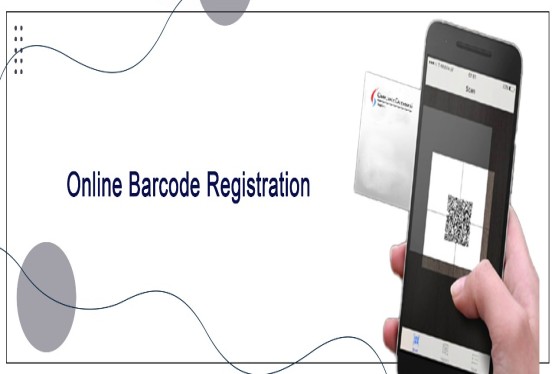 Online Procedure of Barcode Registration