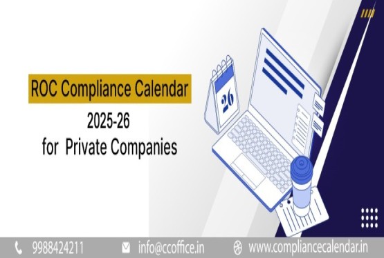 ROC-MCA Compliance Calendar 2025-26 for Private Companies