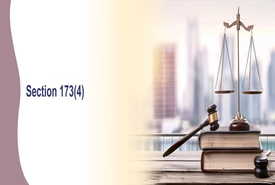 Adjudication of Penalty under Sec 454 for Violation of Sec 173(4)