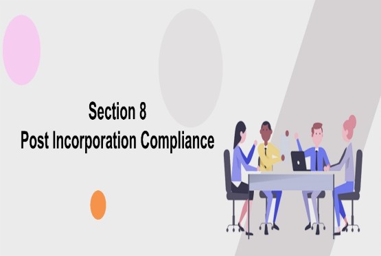 Post Incorporation Compliance of Section 8 Company